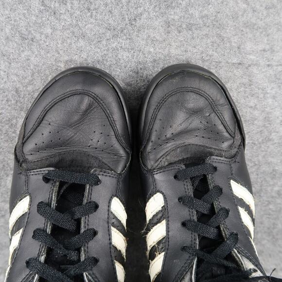 Adidas Century Shoes Mens 9 Sneakers Vintage High Top Black Lace Up Athletic - Picture 7 of 11